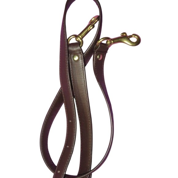 Coach 2013 Legacy Campbell Eva Brown Supple Leather Buckle Flap Crossbody Bag - Picture 8 of 12